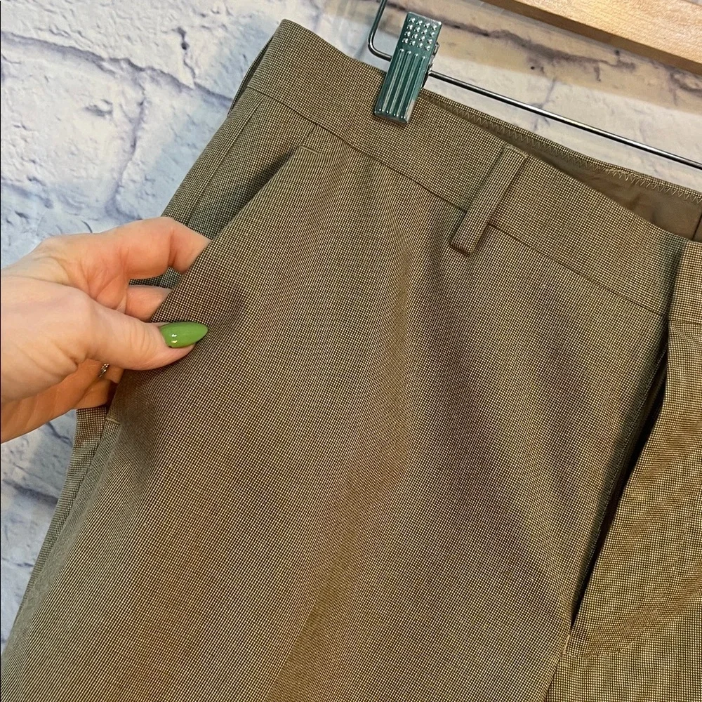 J Crew Ludlow Slim-Fit Suit Pants English Cotton/Wool Fabric W32 L32